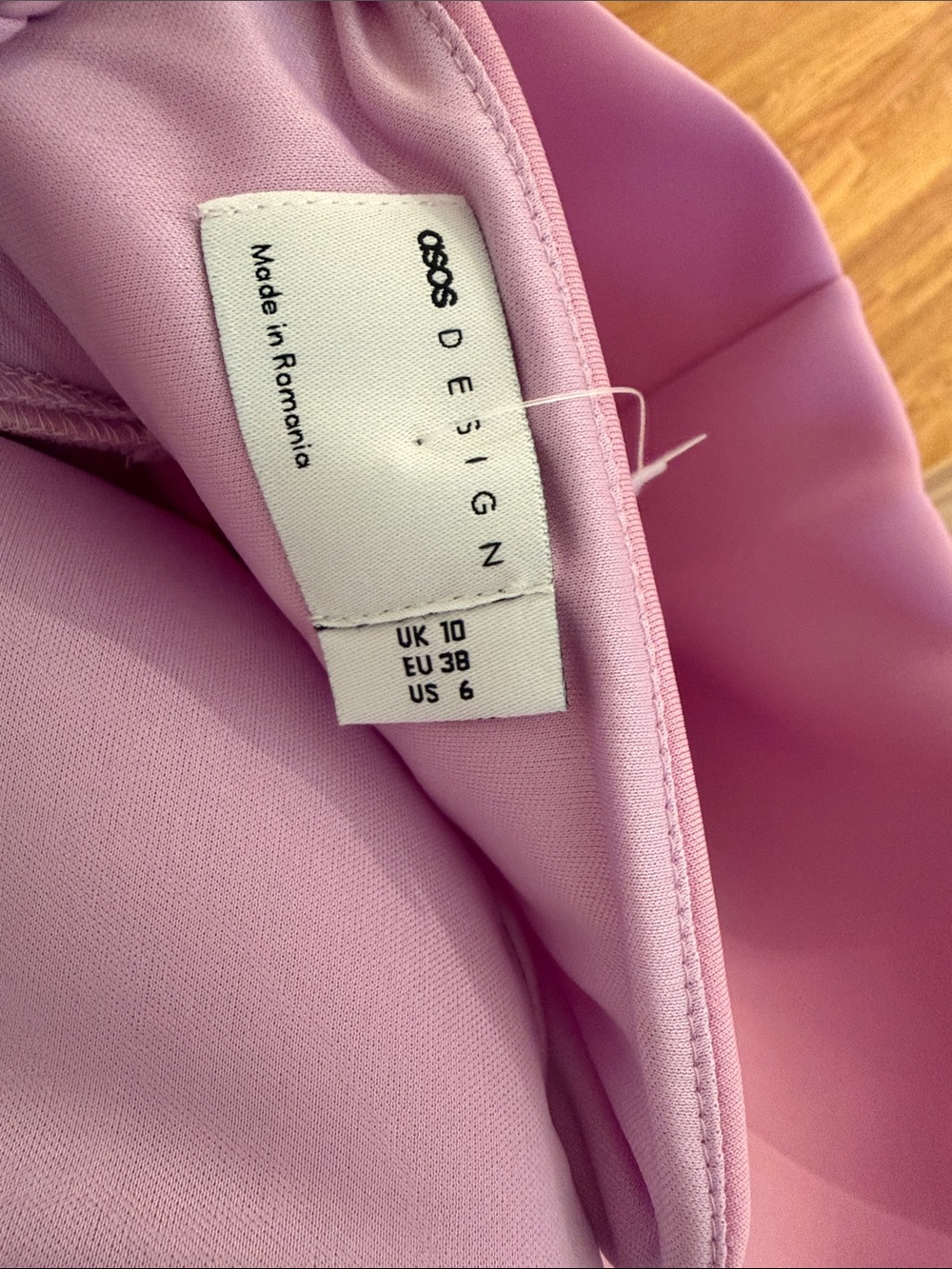 ASOS One-Shoulder Lilac Evening Gown - Picture 2 of 3